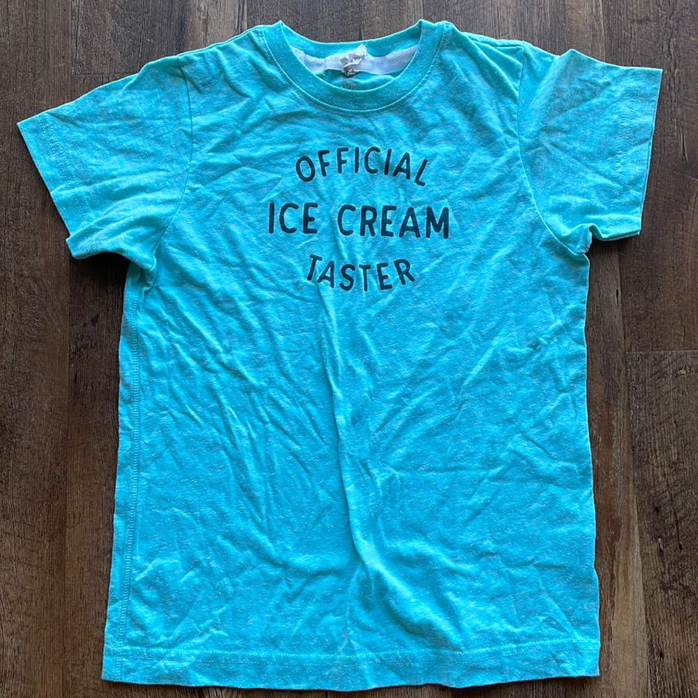 The wishing elephant official ice cream taster tee